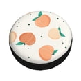thumbnail image 2 of ZNDUO Cartoon Peach Fruit Pattern Spare Tire Cover, Universal Spare Tire Wheel Covers 16 inch, 2 of 8