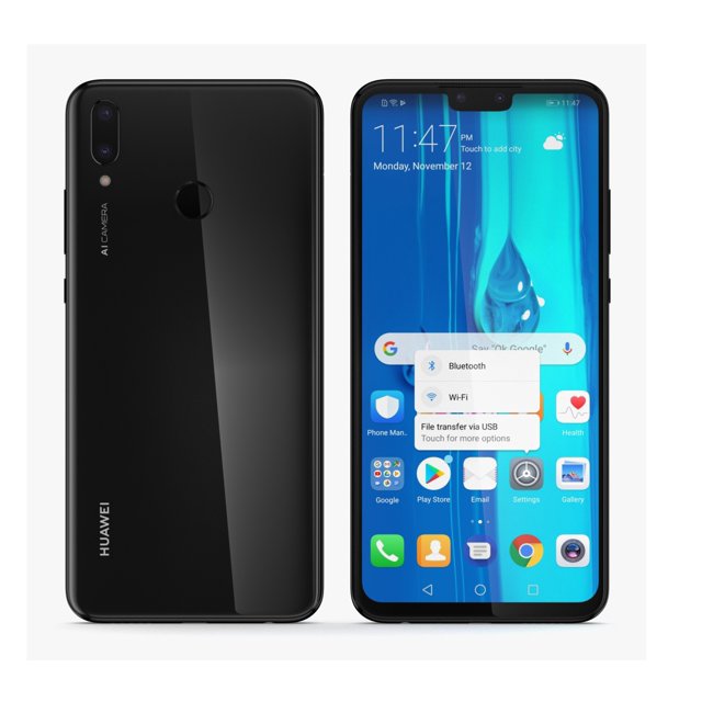 Huawei Y9 Jackman 6gb Ram/128gb NEGRO CON Servicios DE Google Huawei HUAWEII Y9 - BLACK