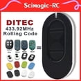 thumbnail image 2 of Ditec Entrematic Zen 2/ Zen 4 Gol4 Garage Remote Control Compatible Zen2w Zen4w Bixlg4 Bixlp2 Bixls2 43392mhz Gate Door Opener, 2 of 5