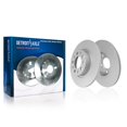 thumbnail image 5 of Detroit Axle - 10.94" inch Rear Disc Brake Rotors Ceramic Brakes Pads for Dodge Hornet Jeep Compass Renegade Fiat 500X, 5 of 7
