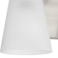 thumbnail image 6 of Tanner Collection Three-Light Brushed Nickel Transitional Vanity Light, 6 of 9