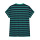 thumbnail image 5 of Camisas de Cuello en V de Manga Corta para las Mujeres Impresión de Rayas Blusa de Verano de Primavera de Moda, Camiseta de Mujer de Manga Corta, 5 of 8