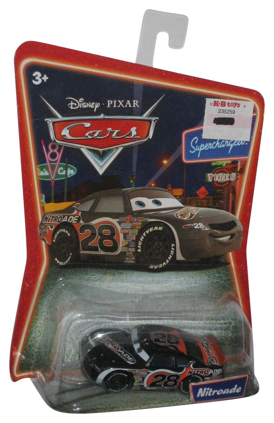 Disney Pixar Cars Nitroade Supercharged Die-Cast Mattel Toy Car 