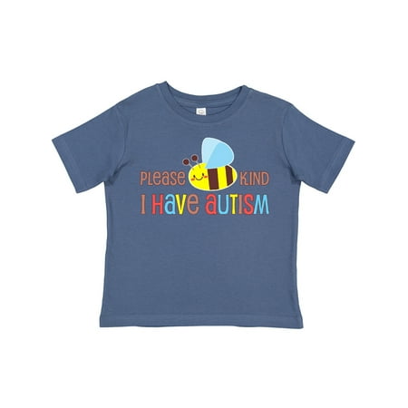 

Inktastic Please Bee Kind I Have Autism Gift Toddler Boy or Toddler Girl T-Shirt