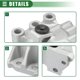 thumbnail image 3 of Soporte de motor Unique Bargains, montaje de motor, para Jeep Renegade 2.4L 2015-2020, No.68363755AA, tono plateado, 3 of 6