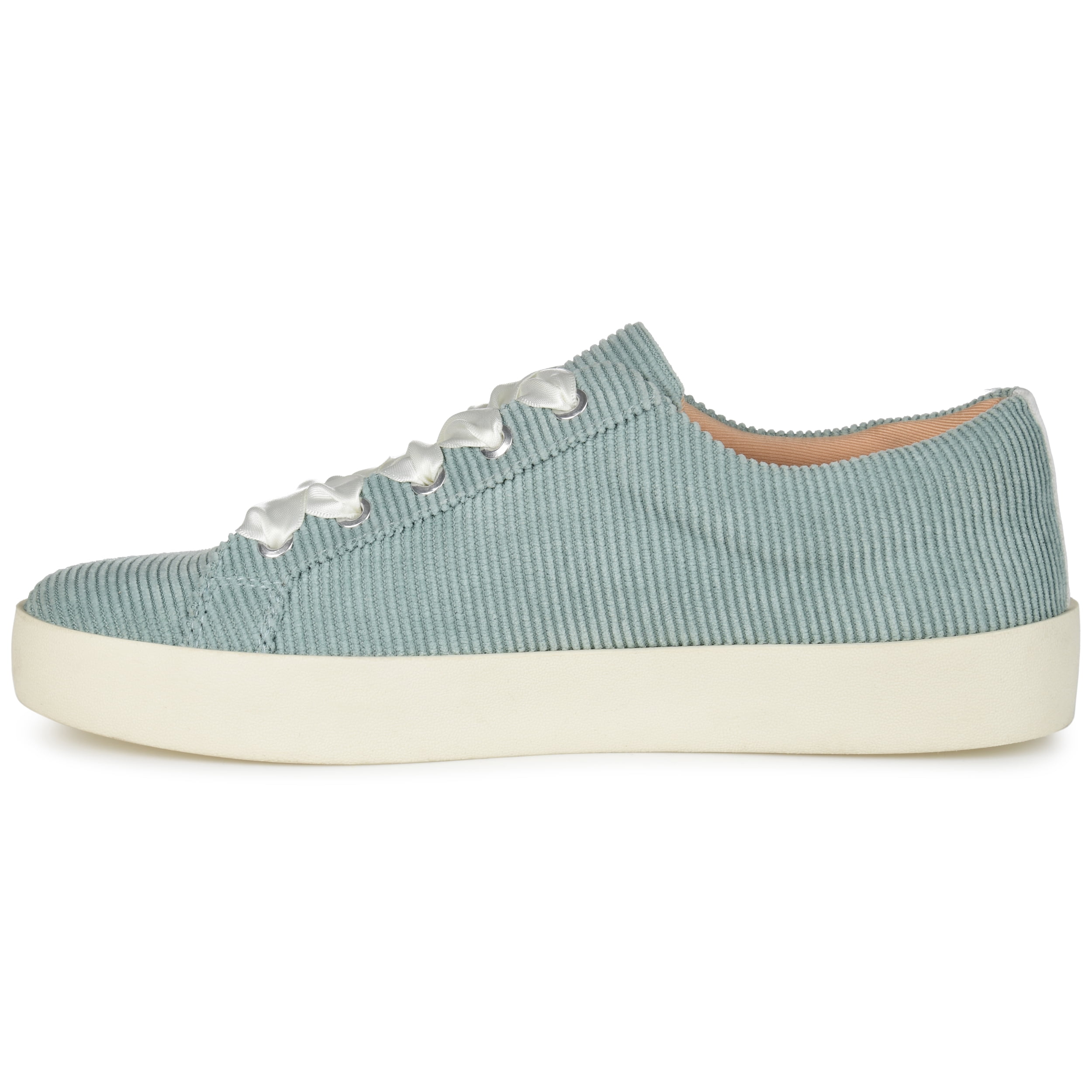 Journee Womens Kinsley Round Toe Lace Up Sneakers