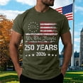 thumbnail image 2 of 4th of July Shirts for Men American Flag Short Sleeve Crew Neck Patriotic Graphic T-Shirts Independence Day Tee Tops AG,L, 2 of 6