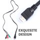 thumbnail image 4 of Cable convertidor de audio y vídeo a componentes RCA macho de 3 piezas (1 m 3 pies) para HDTV 1080P, 4 of 6