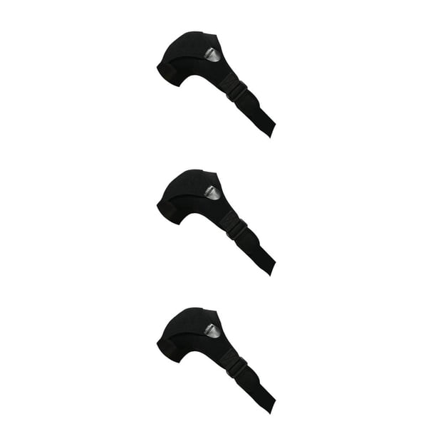 Toystoory Mujeres Hombres Hombro Brace Protector Mangas de compresión Hombros Cubiertas Transpirable Ajustable Deporte Soporte Manga Negro Type1 NO1