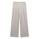 thumbnail image 4 of HH TRAF 2024 Pantalones holgados informales con cintura elástica para mujer, pantalones de pierna ancha y cintura alta con bolsillos laterales sólidos a la moda para mujer, ropa de calle, 4 of 5