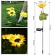 thumbnail image 1 of Lámpara solar de inserción para exteriores, lámpara de girasol de simulación a prueba de agua, lámpara decorativa para jardín, lámpara solar para césped, 1 of 5