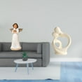 thumbnail image 2 of Escultura De Resina De Querubín, Figura Artística De Colección Para Escritorio, Sala De Estar, Decoración Del Hogar, Regalo De Aniversario Con Paloma., 2 of 8