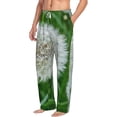 thumbnail image 2 of Daiia Dandelion Flower In The Meadow Men's Sleep Pant with Pockets and Drawstring,Pajama Pants-Medium, 2 of 9