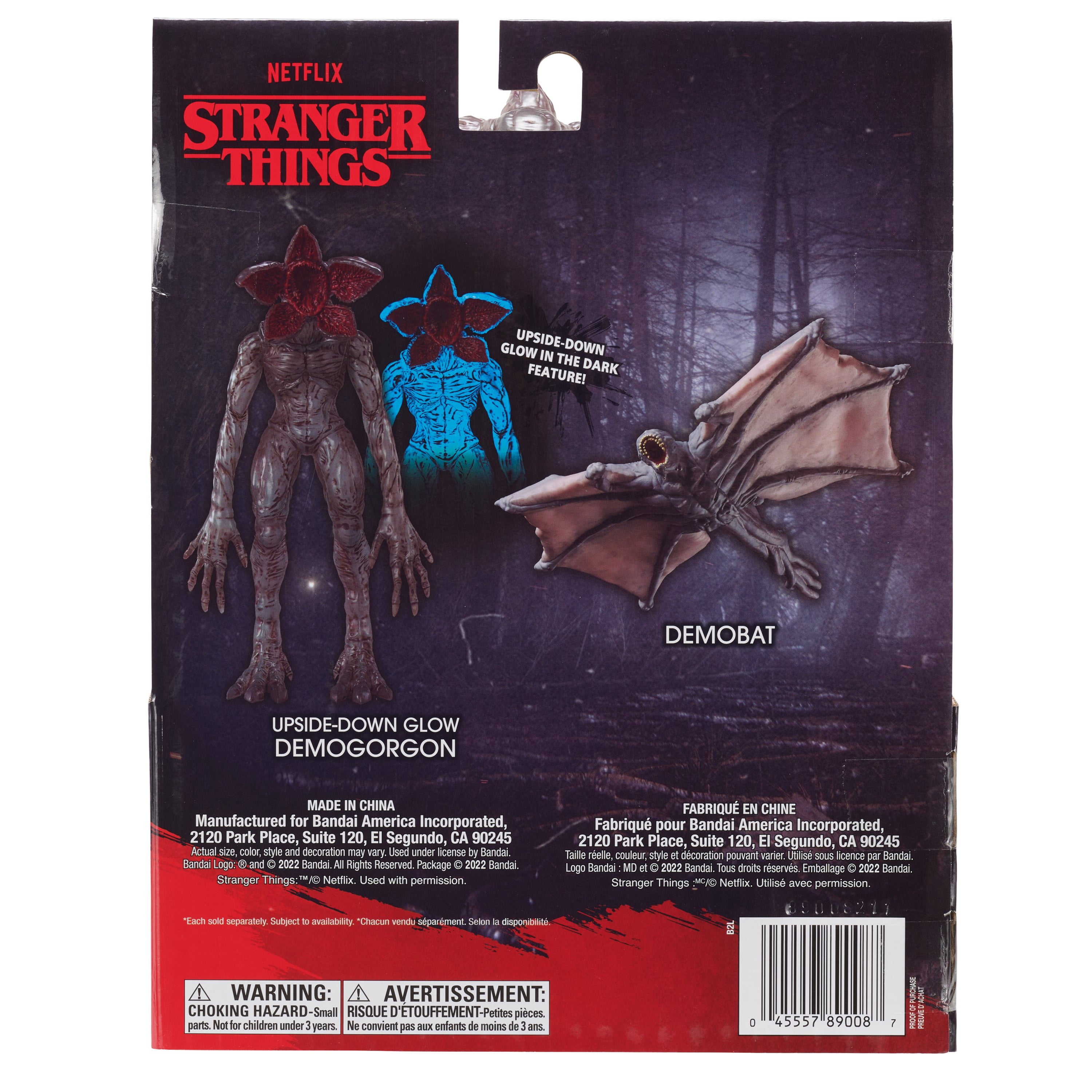 Stranger Things Bloody Vecna, Demodog, Demobat, 47 OFF