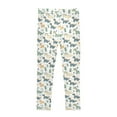 thumbnail image 4 of joogoo Girls' Leggings Cartoon Dinosaur Cactus Yoga Pants 4T, 4 of 8
