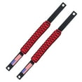 thumbnail image 2 of AUFER 2 Pack Roll Bar Grab Handles Compatible with for Ford Bronco 2 Door 4 Door 2020 2021 2022 Accessories Paracord Grip Handle with America Flag,Red, 2 of 6