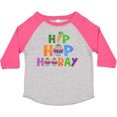 thumbnail image 3 of Inktastic Easter Hip Hop Hooray with Eggs and Carrot Boys or Girls Toddler T-Shirt, 3 of 5