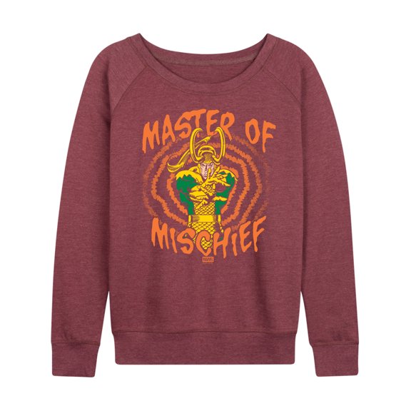 Marvel - Loki Master Of Mischief  - Women's French Terry Long Sleeve Shirt