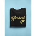 thumbnail image 3 of Blessed With Cute Hearts Sweatshirt Women -GoatDeals Designs, Female 5X-Large, 3 of 4