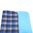 thumbnail image 2 of Pad Resuable Adult Insert Liners Washable Thickening Elderly Cloth Nappy 3 Layers  Blue Plaid, 2 of 8