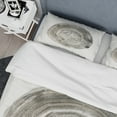 thumbnail image 4 of Designart 'Circle natural elements IV' Geometric Duvet Cover Set, 4 of 4