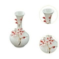 thumbnail image 6 of deevoka Ceramic Flower Vase Modern Floral Arrangement for Table Bookshelf Decoration Red Long Neck, 6 of 9