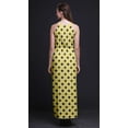 thumbnail image 2 of Bimba Geometric Ladies Sleeveless Long Print Maxi Dress with Side Slits Summer Wear-Large, 2 of 6