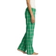 thumbnail image 2 of District Women's Elastic Waistband Flannel Plaid Pant, 2 of 3