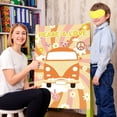 thumbnail image 4 of Hxezoc Pin the Peace Sign on the Hippie Van Groovy Party Game with 32 Stickers 29" x 19" Poster, 4 of 6