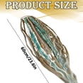 thumbnail image 3 of Dreadlock Extensions Gradient Color - Synthetic Braiding Hair Pieces, Ombre Dreads, Removable Hair Extensions, Boho Festival Style, Lightweight Hairpiece, Summer Beach Look, 3 of 8