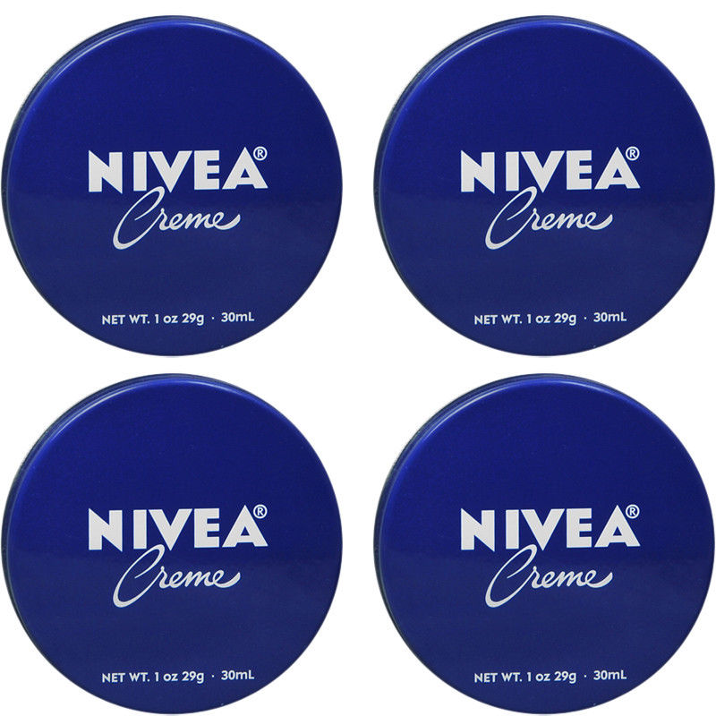 4 Pack Nivea 1 oz Moisturizing Creme Travel Size