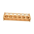 thumbnail image 1 of Soporte De Madera Para Vaso De Chupito, Soporte De Almacenamiento Para Vasos De Bebida Para Fiesta En Casa, 12 Orificios Grandes Sunnimix Soporte para bandeja de tazas, 1 of 8