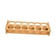 thumbnail image 1 of Soporte de Madera para Vaso de , Soporte de Almacenamiento para Vasos de Bebida para Fiesta en Casa , 12 agujeros grandes, 1 of 7