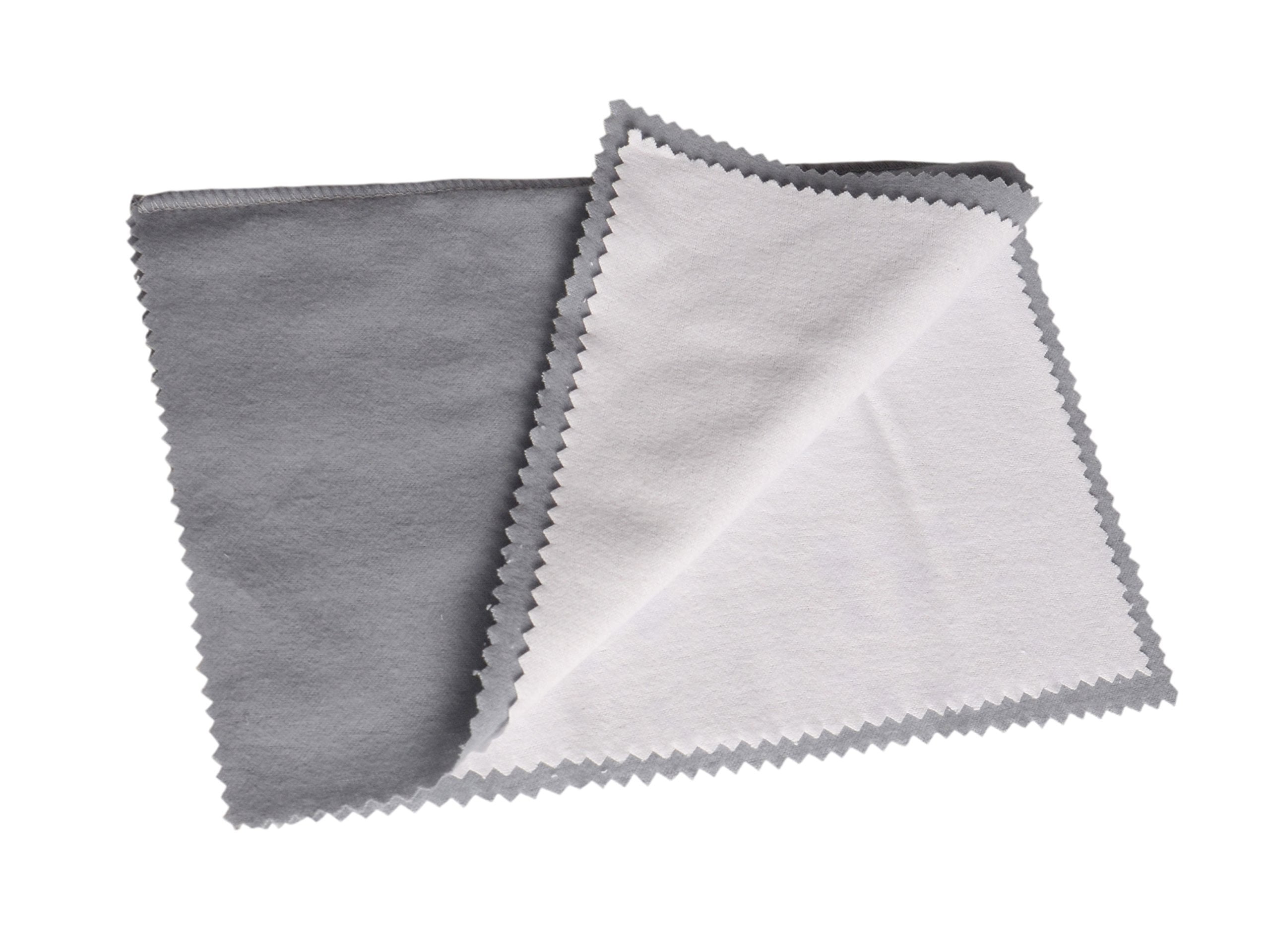 50pcs Silver Polish Cleaner Cloth Handkerchiefs Napkins Wipes for  Silverware Jewelry Tool Equipment Making Supplies Handmade