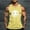 41#Yellow, variant on JXMVOJ Men's Halloween Printing Round Neck Regular Casual Sports Tank Blouses Lightweight Non-Shrinking Non-Fading Sweat-Wicking Breathable, Comfortable Loose Outdoor Casual Daily Wear