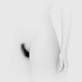 thumbnail image 2 of McCracken, David 26x26 White Modern Wood Framed Museum Art Print Titled - The Lady Of Alabaster, 2 of 4