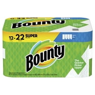 Bounty Quick-Size Paper Towels, White, 8 Family Rolls = 20 Regular ...