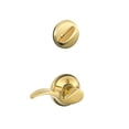 thumbnail image 3 of Schlage F59 AVA 609 LH Avanti Interior Left-Handed Lever with Deadbolt, Antique Brass (Interior Half Only), 3 of 7