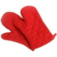 thumbnail image 2 of Dalrosia 2PCS Oven Mitts Quilted Terry Cloth Lining Heat Resistant Dalrosia Kitchen Gloves Thick Hot Polyester Cotton Oven, 2 of 7