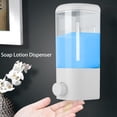thumbnail image 6 of 400ml Bathroom Hotel Wall Mounted Plastic Soap Liquid Shampoo Lotion Manual Dispenser, Wall Soap Dispenser,Soap Lotion Dispenser, 6 of 7