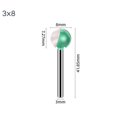 thumbnail image 1 of 3mm Handle Ball Cutter Wood Root Carving Head Straight Handle Grinding Head, 1 of 5