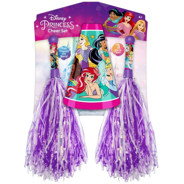 Set de Animación JA-RU Disney Princesas con Pompones y Megáfono