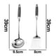 thumbnail image 2 of Juego de utensilios de cocina de acero inoxidable 304, 2 piezas con espejo, 2 of 5