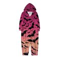 thumbnail image 1 of Pyjamas Assortis pour la Famille Halloween Imprimé à Capuche Vêtements de Détente pour Garçons Filles et Adultes, 1 of 6