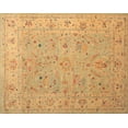 thumbnail image 1 of Ahgly Company Indoor Rectangle Traditional Orange Oriental Area Rugs, Swatch Sample, 1 of 6
