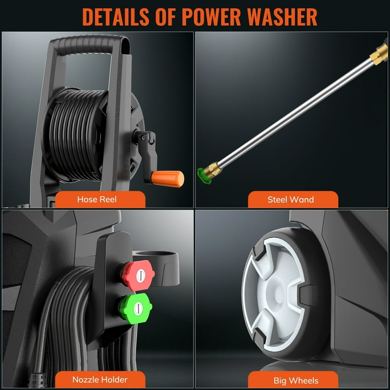 Keenstone Electric Pressure Washer, 4200PSI Max 3 GPM Power Washer