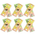 thumbnail image 1 of Shisuyan Picture Fixing Bracket Golden 20Pcs 2.3x0.8in, 1 of 8