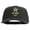 Charcoal, variant on Star US Army Veteran Military Embroidered Solid Cotton Twill 5 Panel Prostyle Snap Cap - Navy OSFM