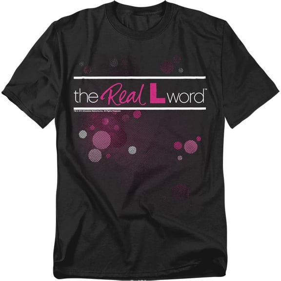 Real L Word T-Shirt Flashy Logo Unisex Graphic Tee For Men & Women