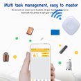 thumbnail image 5 of Bluetooth 4.0 GPS Tracker | Portable Smart Key & Pet Locator | Anti-Loss Device for Wallet, Bag, Keys | Two-Way Finder | Low Power | 4.4x3.85x1.2cm | White/Black/Green | 1 Pack, 5 of 7